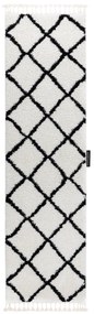 Tapete, Passadeira BERBER CROSS branco - para cozinha, ante-sala, corredor
