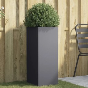 Vaso/floreira 32x29x75 cm aço antracite