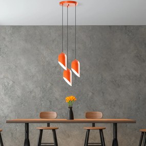 Chandelier Kesik – Laranja – Ø40 cm