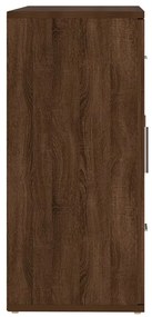 Aparador 91x29,5x65 cm derivados de madeira carvalho castanho