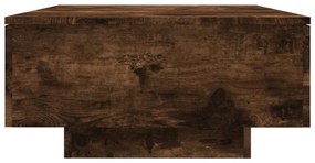 Mesa de centro 90x60x31 cm derivados de madeira carvalho fumado