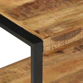 Suporte para roupas 80x40x190cm madeira mangueira maciça áspera