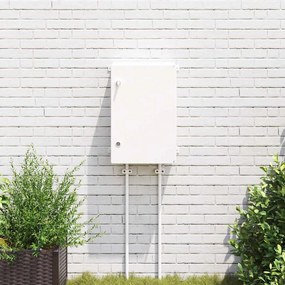 Armário de Controle IP65 à Prova d'Água Cinza 40x20x60 cm Plástico ABS