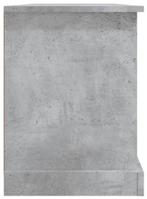 Móvel TV 99,5x35,5x48 cm derivados de madeira cinzento cimento