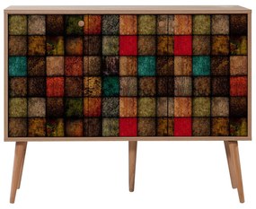 Console Mega – Carvalho Sonoma – 120 cm x 90 cm x 36 cm