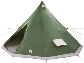 Tenda Familiar Tipi Verde 12-Pessoas Impermeável