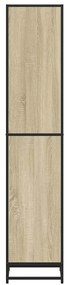 Estante 40x35x170,5 cm contraplacado cor carvalho sonoma