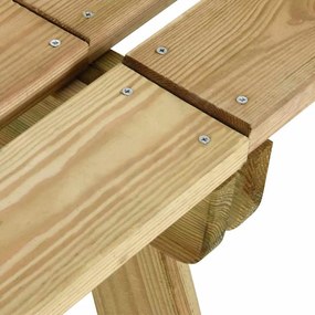 Banco de jardim 160 cm pinho impregnado