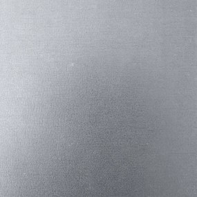 Vaso/floreira de jardim 45x45x75 cm aço galvanizado