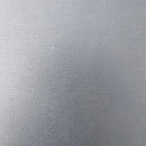 Vaso/floreira de jardim 40x40x40 cm aço galvanizado