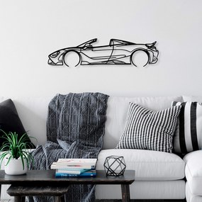 Acessório Decorativo de Parede Model-606 – Preto – 70 x 17 cm