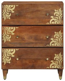 Buffet 60x33x75 cm Madeira Sólida de Mangueira