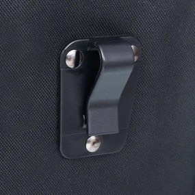 Alforge para bicicleta impermeável 21 L preto