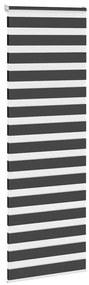 Cortina de zebra 80x230 cm largura do tecido 75,9 cm poliéster