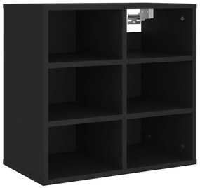 Sapateira 52,5x30x50 cm preto