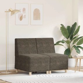 vidaXL Cadeira Sofa 2 pcs Cinza Escuro 55 x 74 x 82 cm