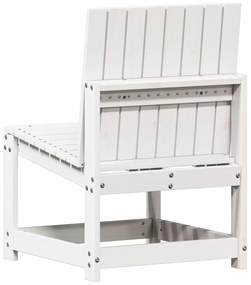 Cadeira de jardim 50,5x55x77 cm pinho maciço branco