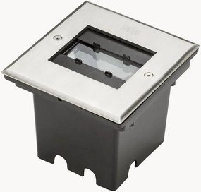 Candeeiro de chão embutido LED ajustável para exterior Nino