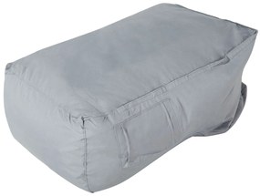 Pufe poltrona cinzento SIESTA Beliani