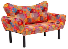 Sofá-Cama 2 Lugares Chatto – Multicolor – 150x75x70 cm