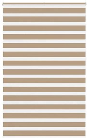 vidaXL Cortina de zebra 140x200 cm largura do tecido 135,9cm poliéster