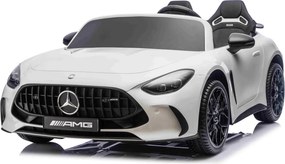 Carro elétrico para Crianças 24V, 2 Lugares, 4x4  Mercedes-Benz GT63 AMG, Rodas de espuma EVA, assento Couro ecológico Branco