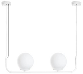 Candeeiro de Teto Faruk – Branco – 15 cm x 56 cm