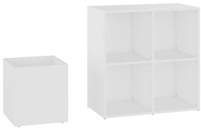 Sapateira de corredor 105x35,5x70 derivados de madeira branco