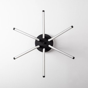Chandelier Leddaisy – Preto – 55x25x55 cm