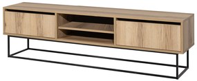Móvel TV Escape – Felt Black – 180 cm x 50 cm x 40 cm