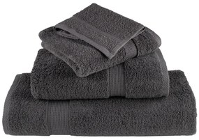 Toalhas de mãos premium SOLUND 2pcs 50x100cm 600 gsm antracite
