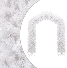 Grinalda de Natal 270 cm branco
