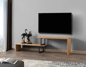 Móvel TV Ovit – Preto – 153x44x30 cm
