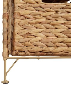 Unidade de arrumação com 6 cestos 47x37x100 cm jacinto de água
