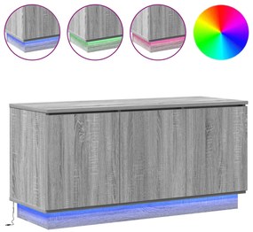 Gabinete para TV Cinzento Sonoma 100x38x49 cm Madeira engenheirada