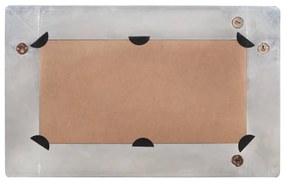 Espelho estilo aviador 80x50 cm metal