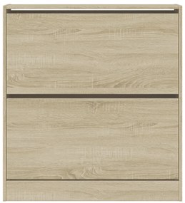 Sapateira 80x21x87,5 cm derivados de madeira carvalho sonoma