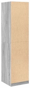 Roupeiro 50x50x200 cm derivados de madeira cinzento sonoma