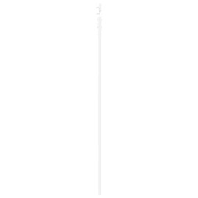 Porta Deslizante vidaXL com Conjunto de Hardware Branco 83x211 cm Made