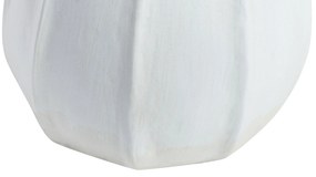 Terracota Jarro decorativo 30 Branco Creme KAMPAR Beliani