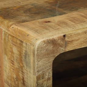 Mesa de café 90x50x35 cm Madeira de Mangueira Maciça