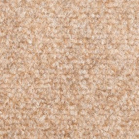 Tapetes de escada adesivos 15 pcs 65x21x4 cm creme