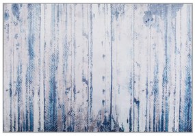Tapete creme e cinzento 140 x 200 cm DALLICA Beliani