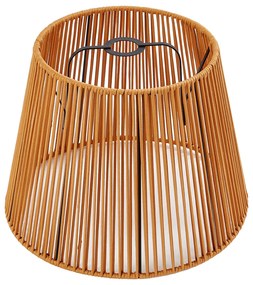Abajur de exterior com corda laranja IP54 40/28/30 Japandi