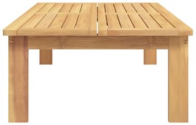 Mesa de jardim 100x60x30 cm madeira de acácia maciça