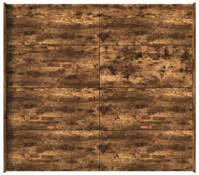 Estrado de cama com arrumação Carvalho fumado 200 x 200 cm