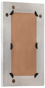 Espelho estilo aviador 80x50 cm metal