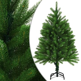 284328 vidaXL Árvore de Natal artificial agulhas realistas 120 cm verde