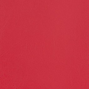 Poltrona couro artificial vermelho