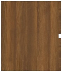 Móvel lavatório 100x38,5x45 cm deriv. madeira carvalho castanho